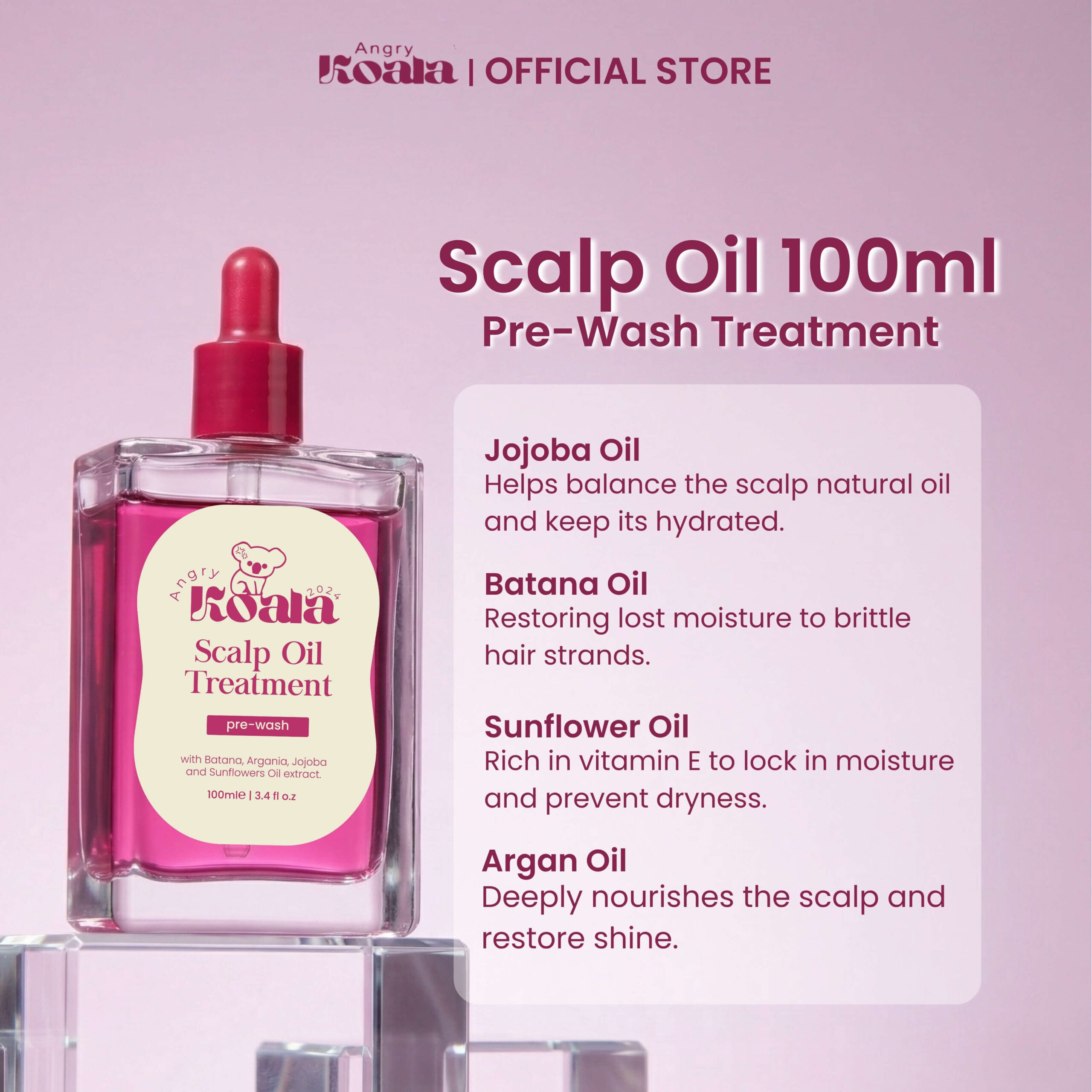 Scalp Oil Ingredients